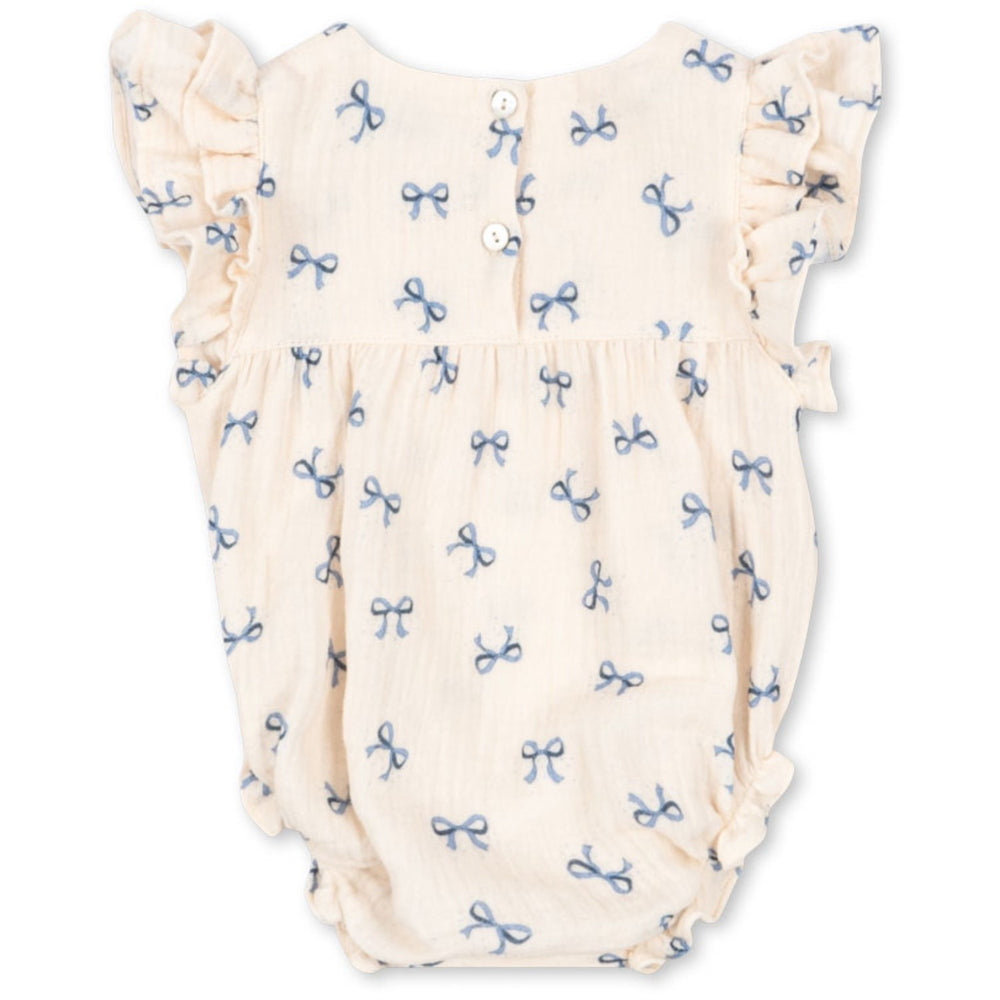Køb Konges Sløjd Sløjfe Bleu Coco Romper GOTS