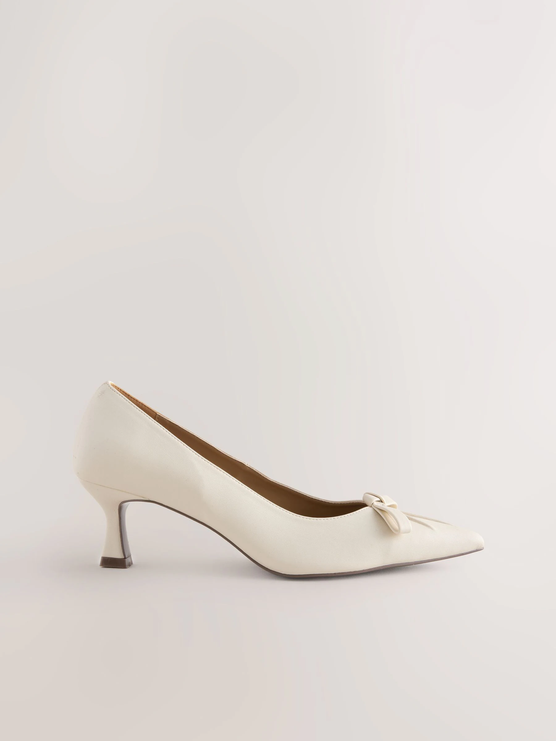 Bone crème - Bow Court Heels
