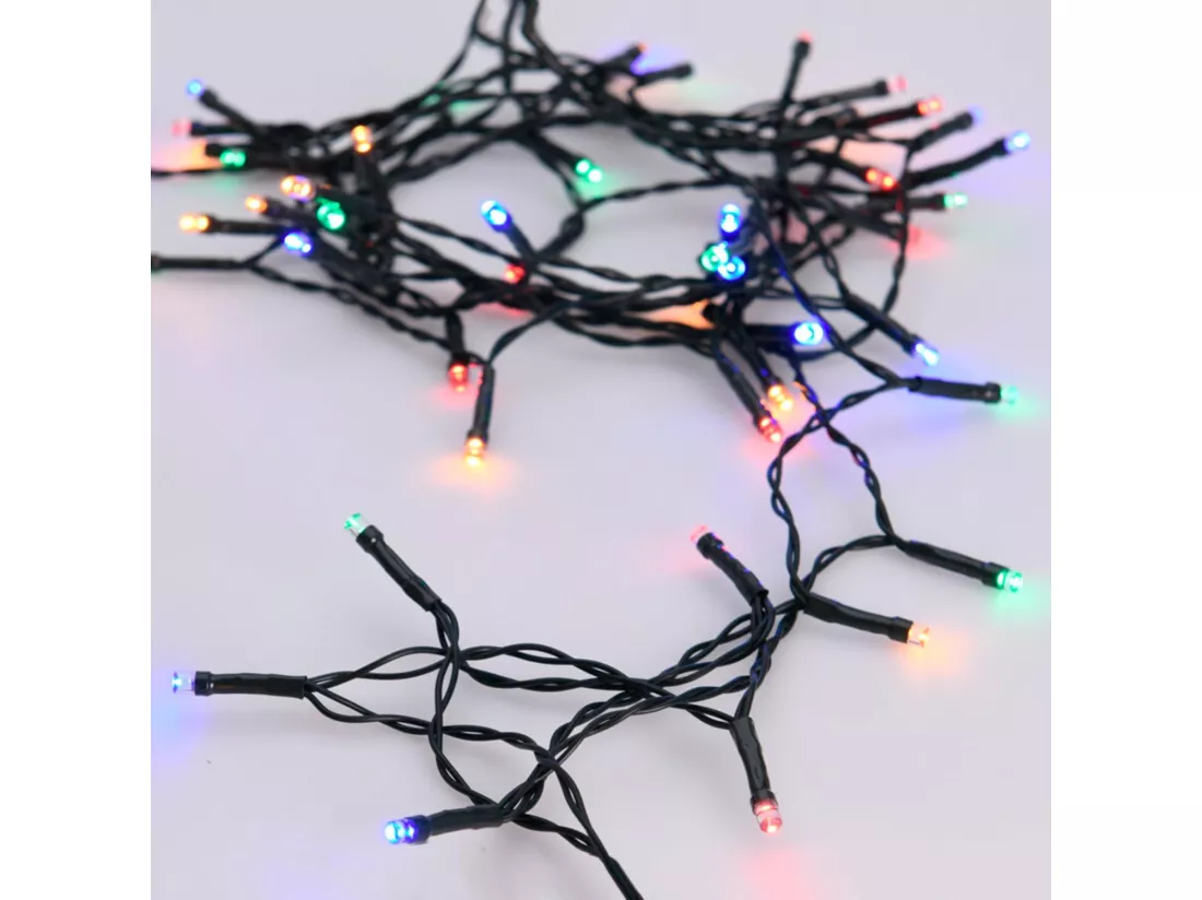 Guirlande LED Extérieure Solaire RGB Kentia 50LED 7m RGB
