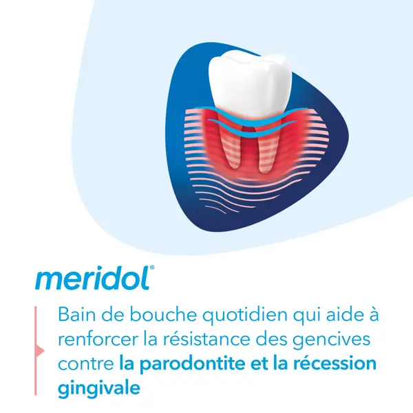 Enxaguante bucal Meridol Parodont Expert 400ml