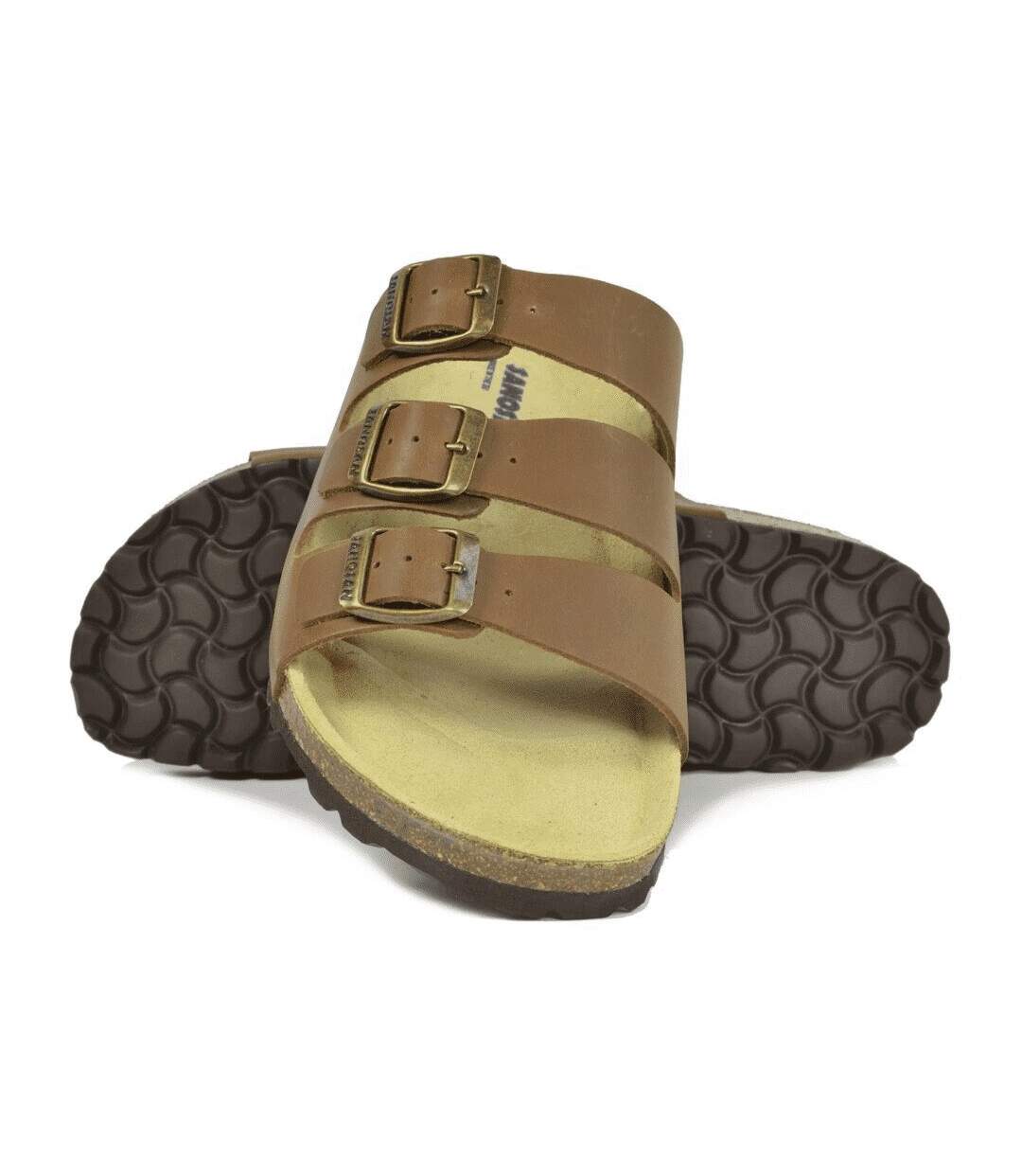 Sanosan - Sandales LISBON - Homme (Marron) - UTBS3056