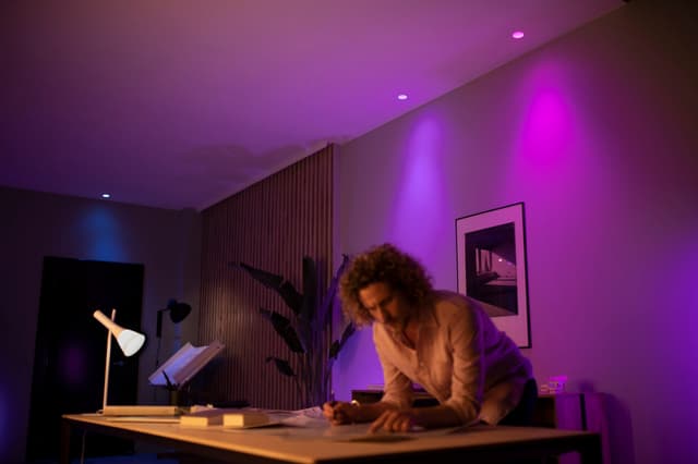 Philips Hue WAC-pære 4,2W GU10 (dobbeltpakke)