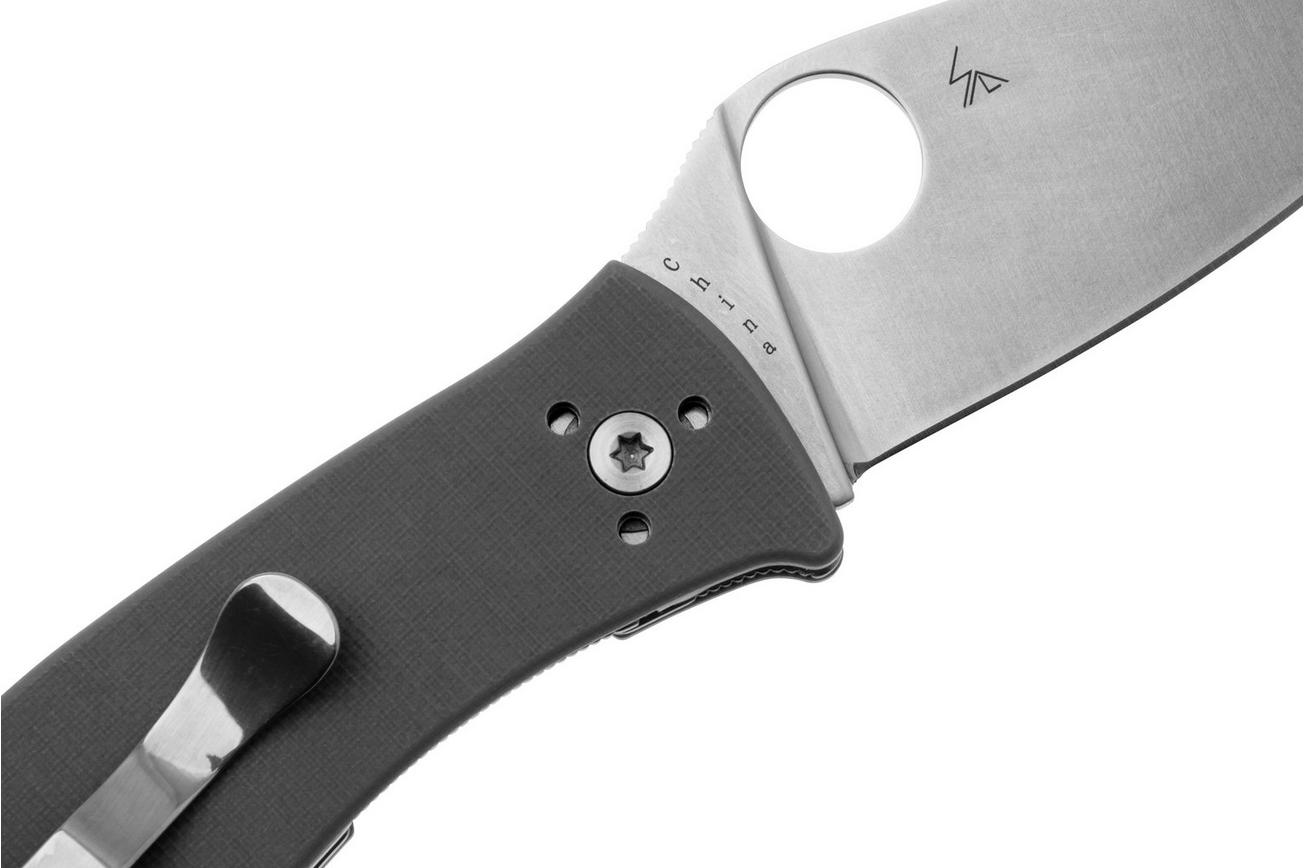 Spyderco Alcyone C222GPGY zakmes, Sal Glesser design