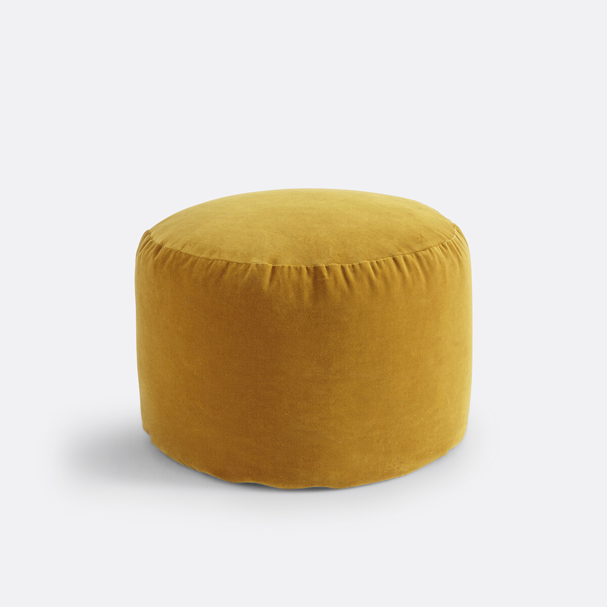 LA REDOUTE INTERIEURS<br>Puff de veludo