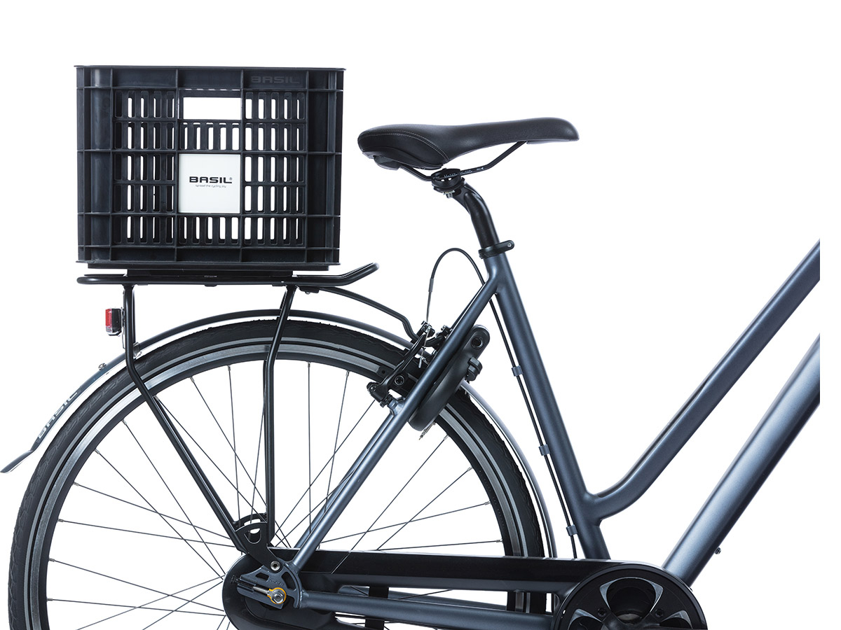 Basil M fietskrat - Black