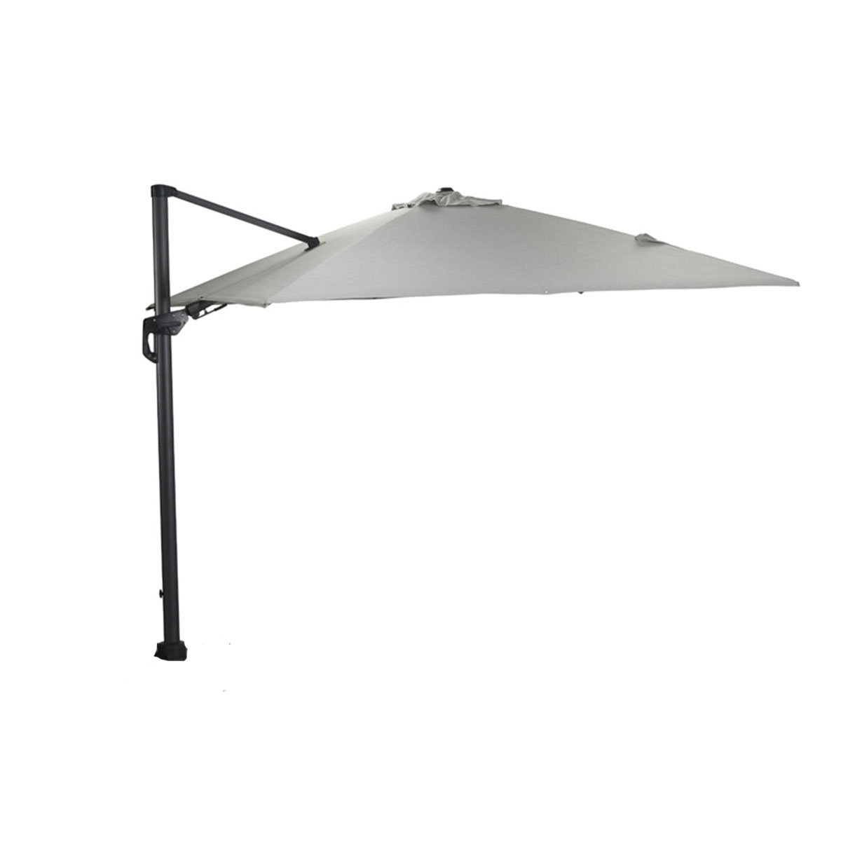 Garden Impressions Hawaii Deluxe vierkante parasol - Anthracite