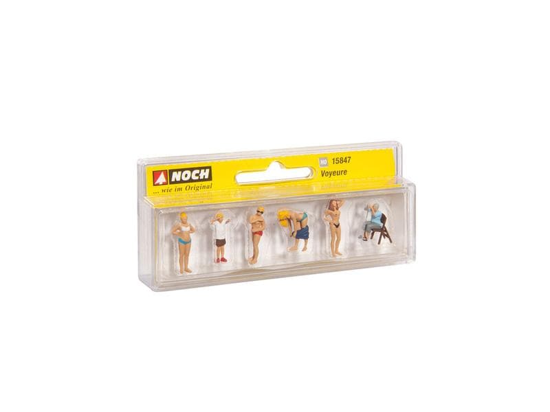 NOCH Figuren Voyeure H0 Figuren-Set mit 6 Figuren