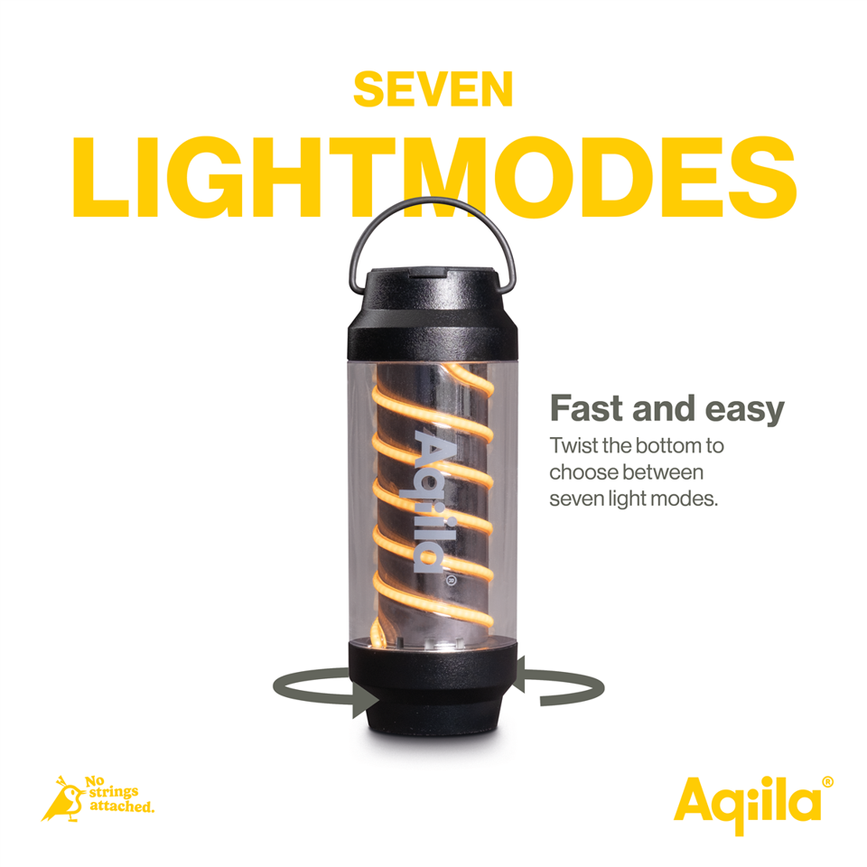 Aqiila - Lightbird G1 - Glødelampe og lommelygte