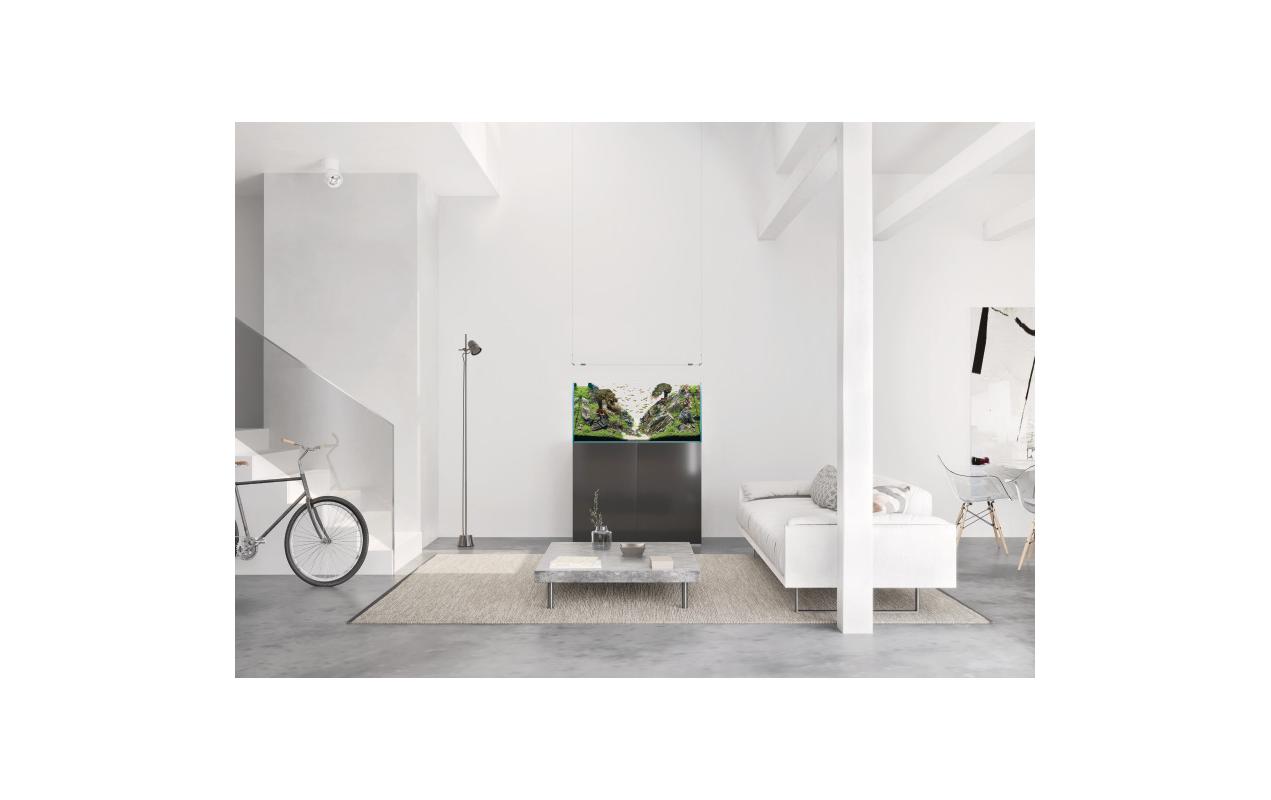 Aquarienkombination ScaperLine 100, Grau, 250 l<br>ScaperLine Aquarien aus Optiwhite-Glas mit Unterschrank