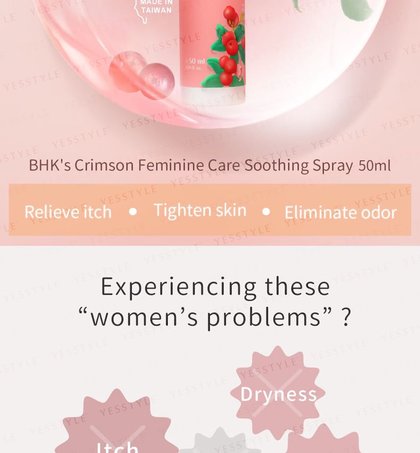 BHK's - Crimson Feminine Care Soothing Spray