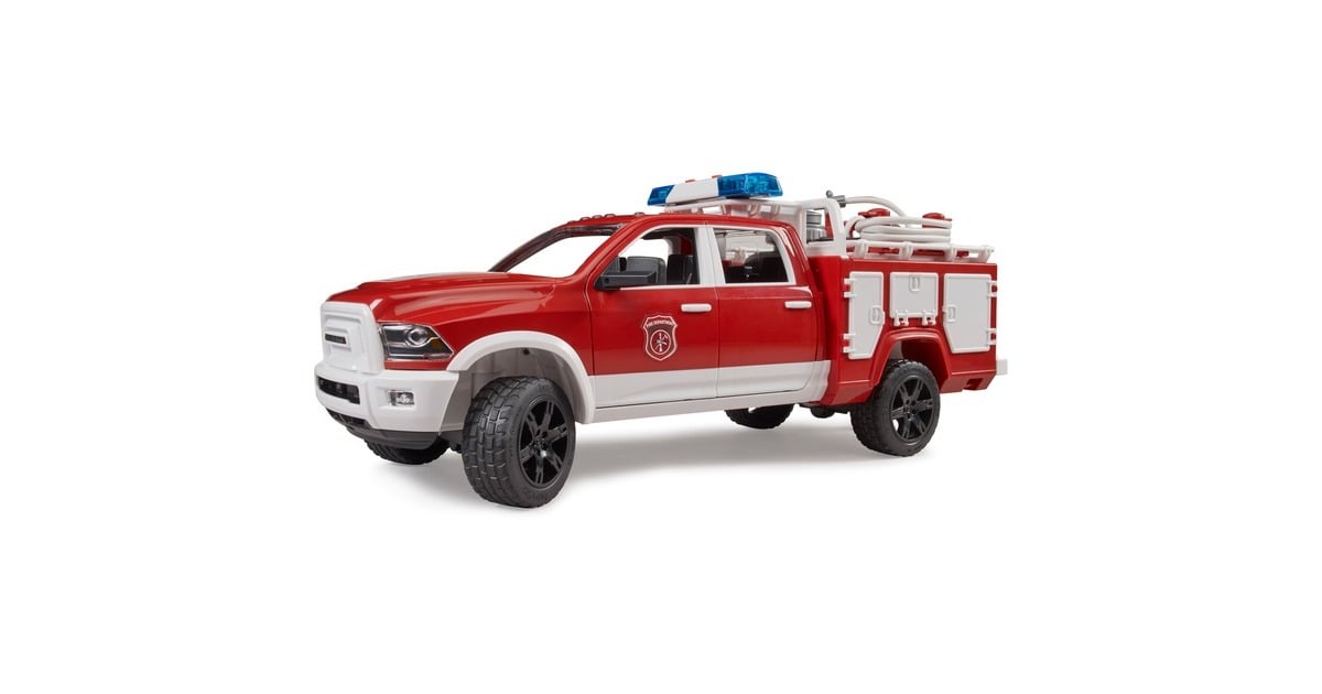bruderRAM 2500 brandweerwagen met licht en geluid Modelvoertuig  (02544)