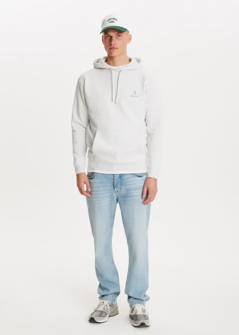 Hoodie met print art deco grijs (GRS.LME)