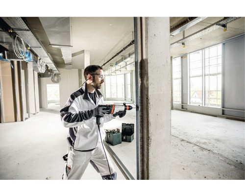 Metabo UHEV 2860-2 Quick Set boor- en beitelhamer inclusief verwisselbare boorkop en 10-delige SDS-plus boor-/beitelset.