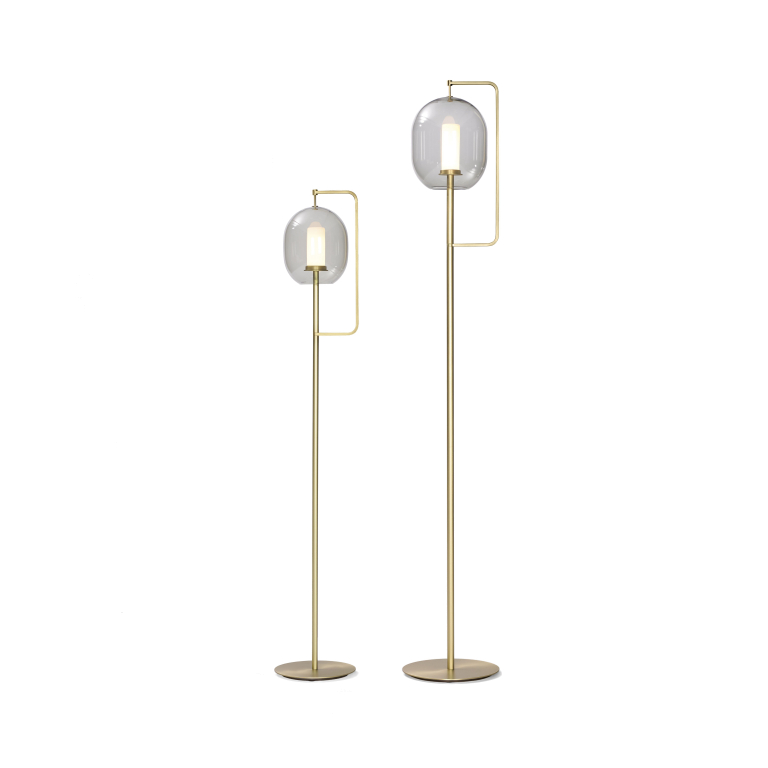 ClassiCon Lantern Medium vloerlamp LED Brass