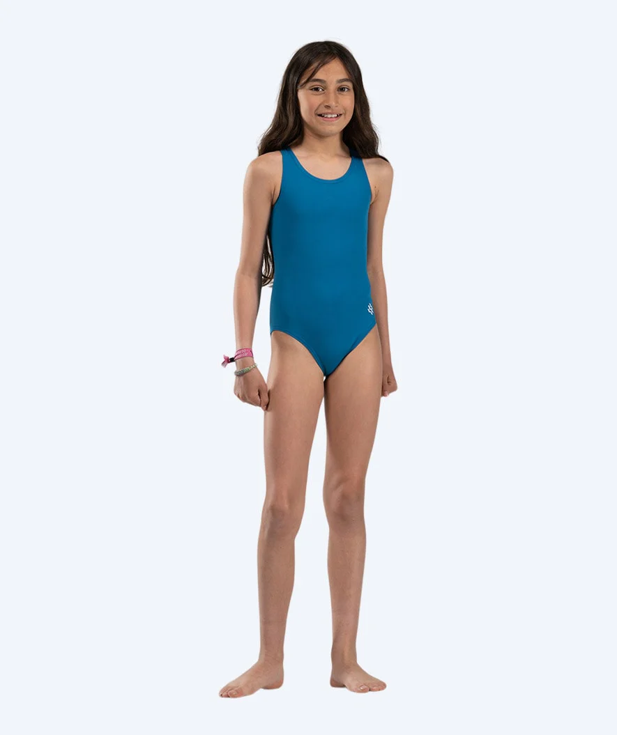 Watery badedragt til piger - Eco Poolparty - Nordic Blue