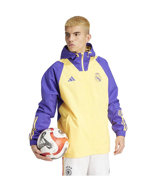 adidas Men Real Madrid Allweather Jacket 2023/2024