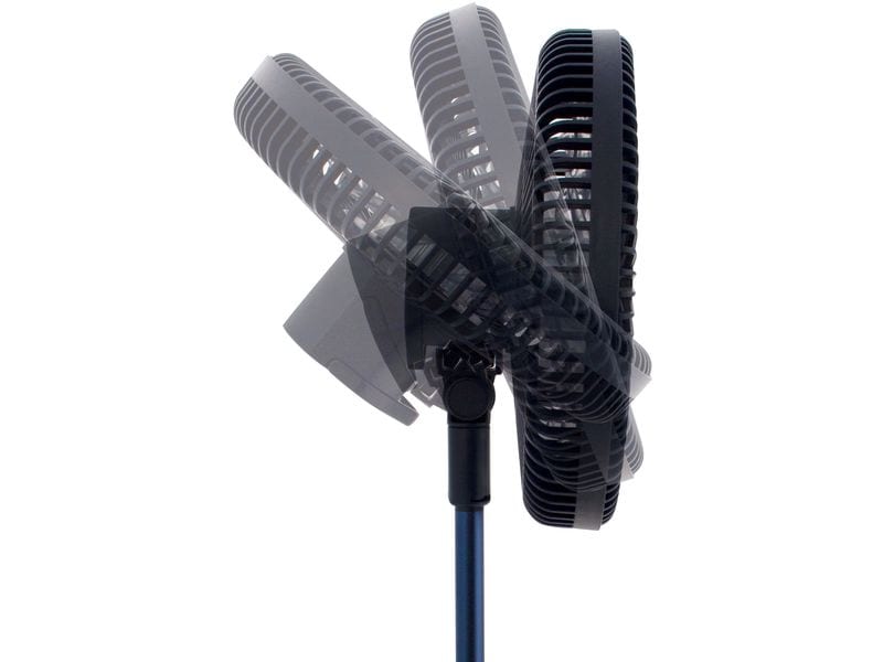 Eurotrail Wiederaufladbarer Ventilator Marineblau Ventilator