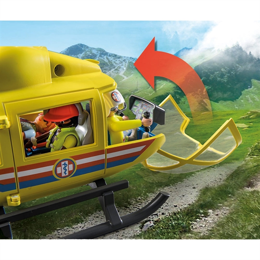 Køb Playmobil® City Life - Redningshelikopter | Luksusbaby