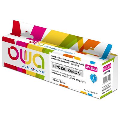 Cartouche compatible HP 971XL - magenta - Owa K20467OW