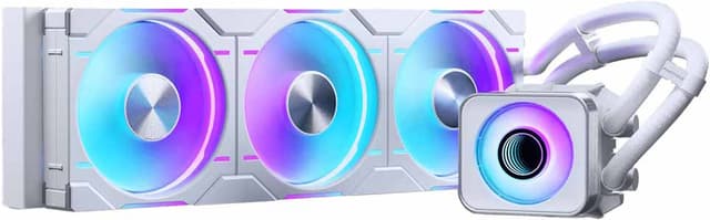 Phanteks Glacier One 360D30 AIO-vandkøler til CPU (hvid)