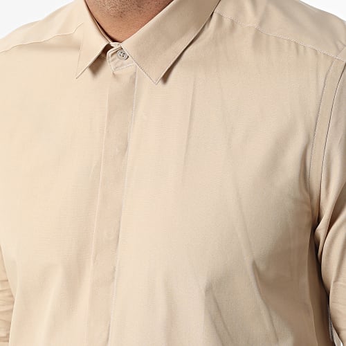 Chemise Manches Longues PCH-903 Beige Clair