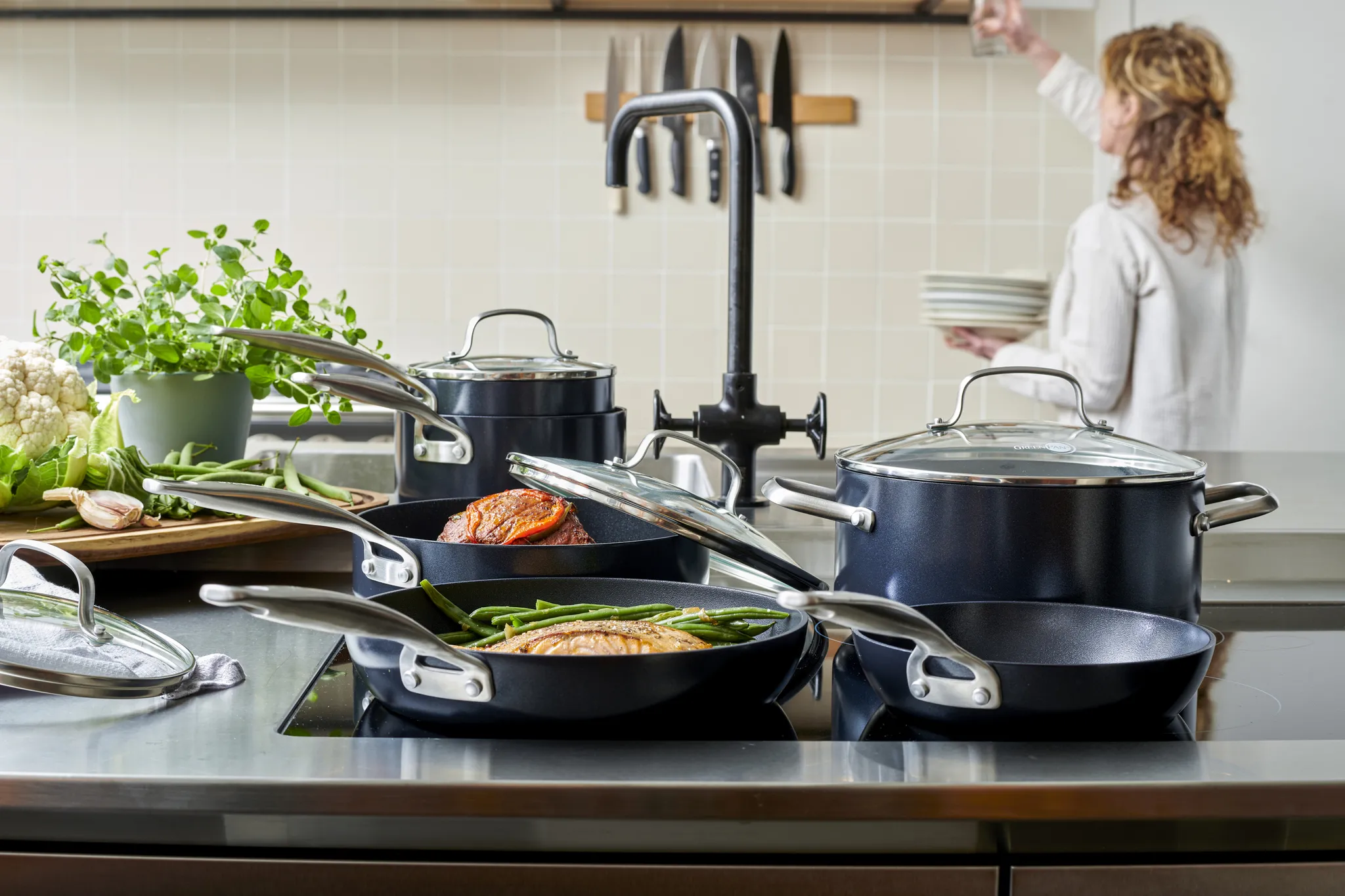 Greenpan Copenhagen Kasserolle
