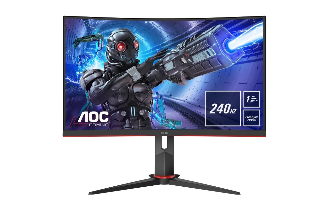 AOC Gaming-Monitor »C32G2ZE/BK« 79,695 cm/31,5 ″  1920 x 1080 px Full HD 1 Reaktionszeit 240 Hz