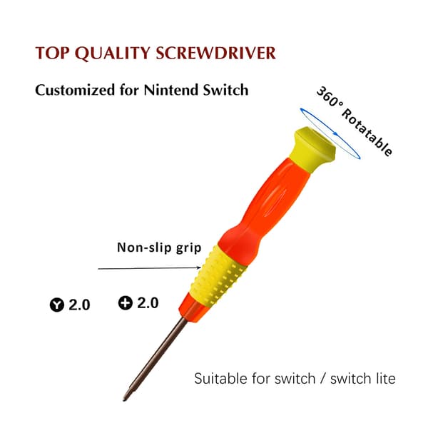 INF Reservedeler til Nintendo Switch / Lite 19 deler