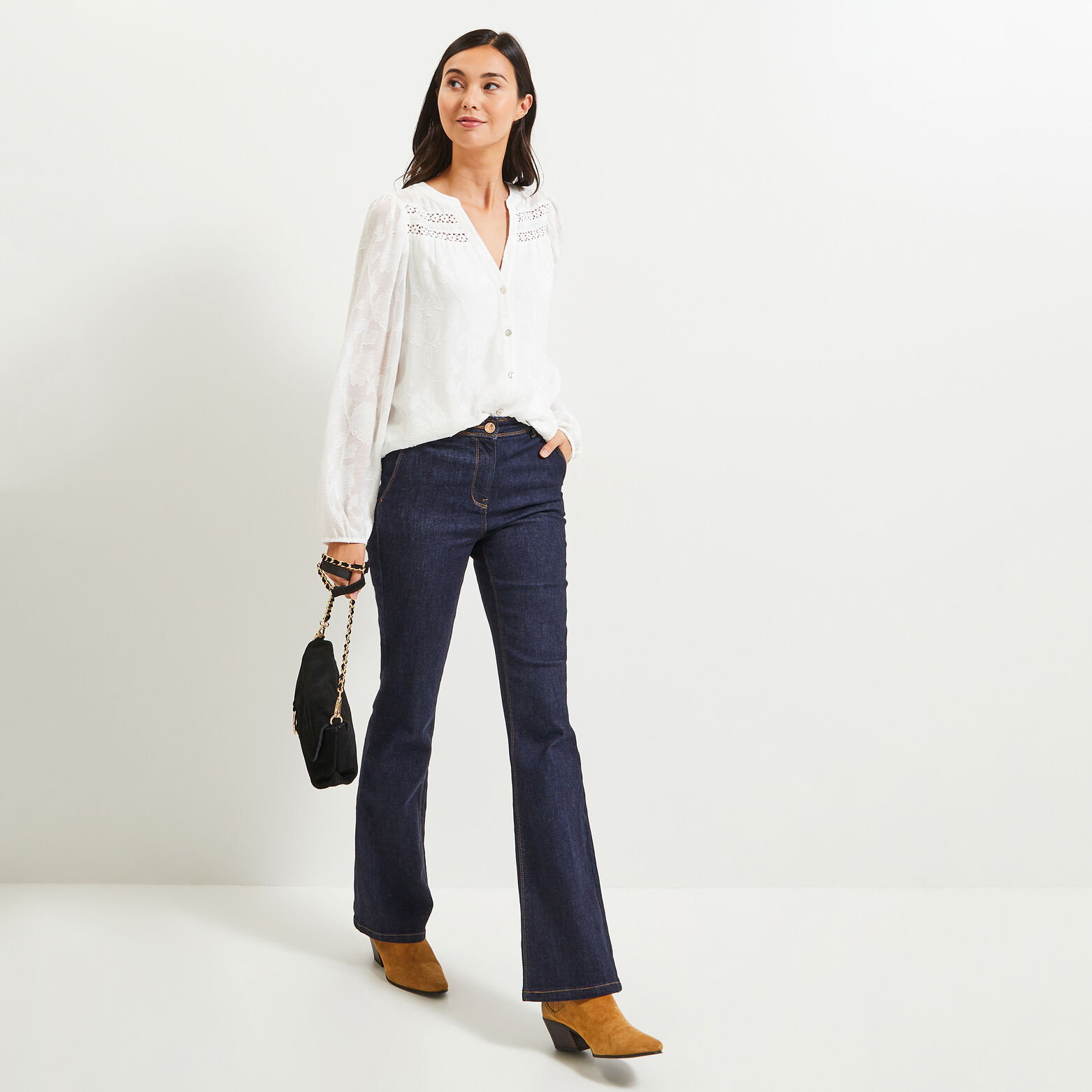 Blouse fluide femme