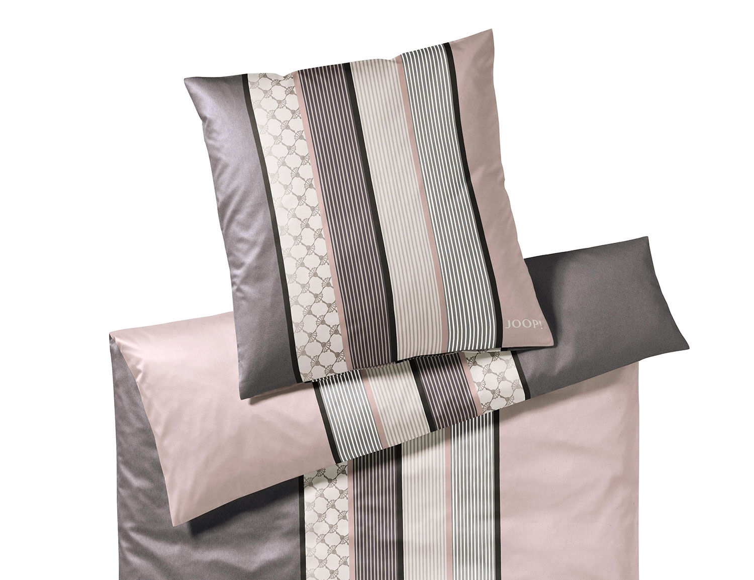 JOOP! Satin Bettwäsche Cornflower Stripe