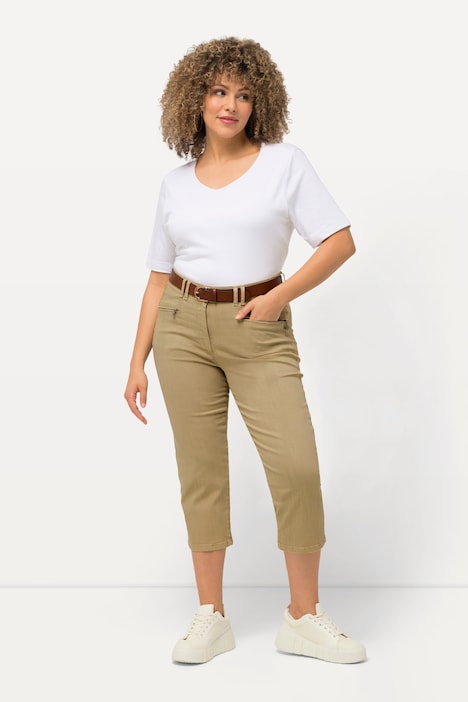 7/8-Stretchhose Mony, Zipptaschen, Stretchkomfort