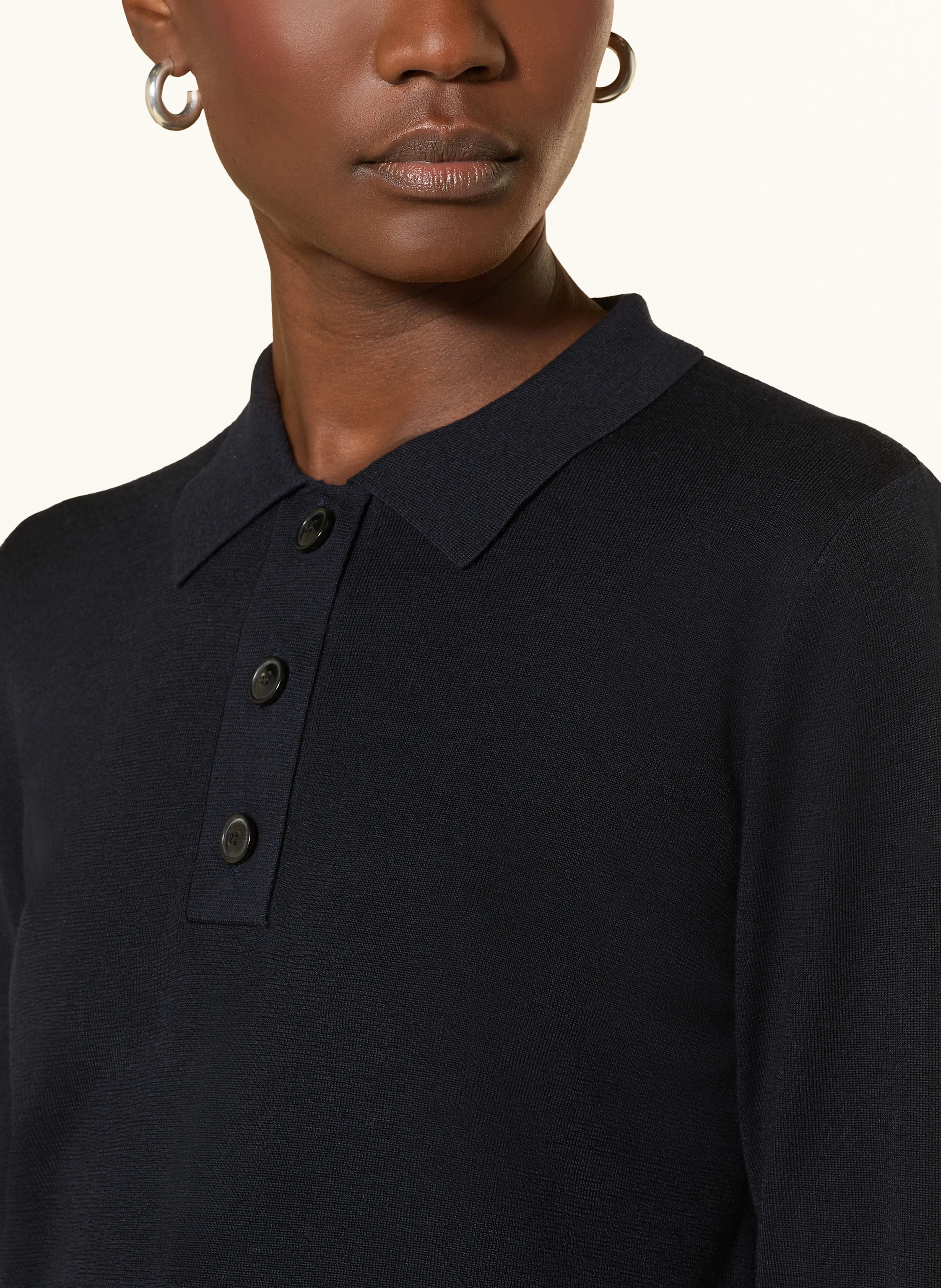 windsor. Strick-Poloshirt