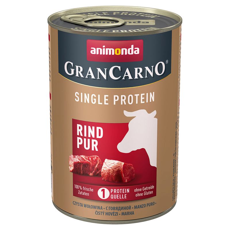 animonda GranCarno Adult Single Protein 24 x 400 g