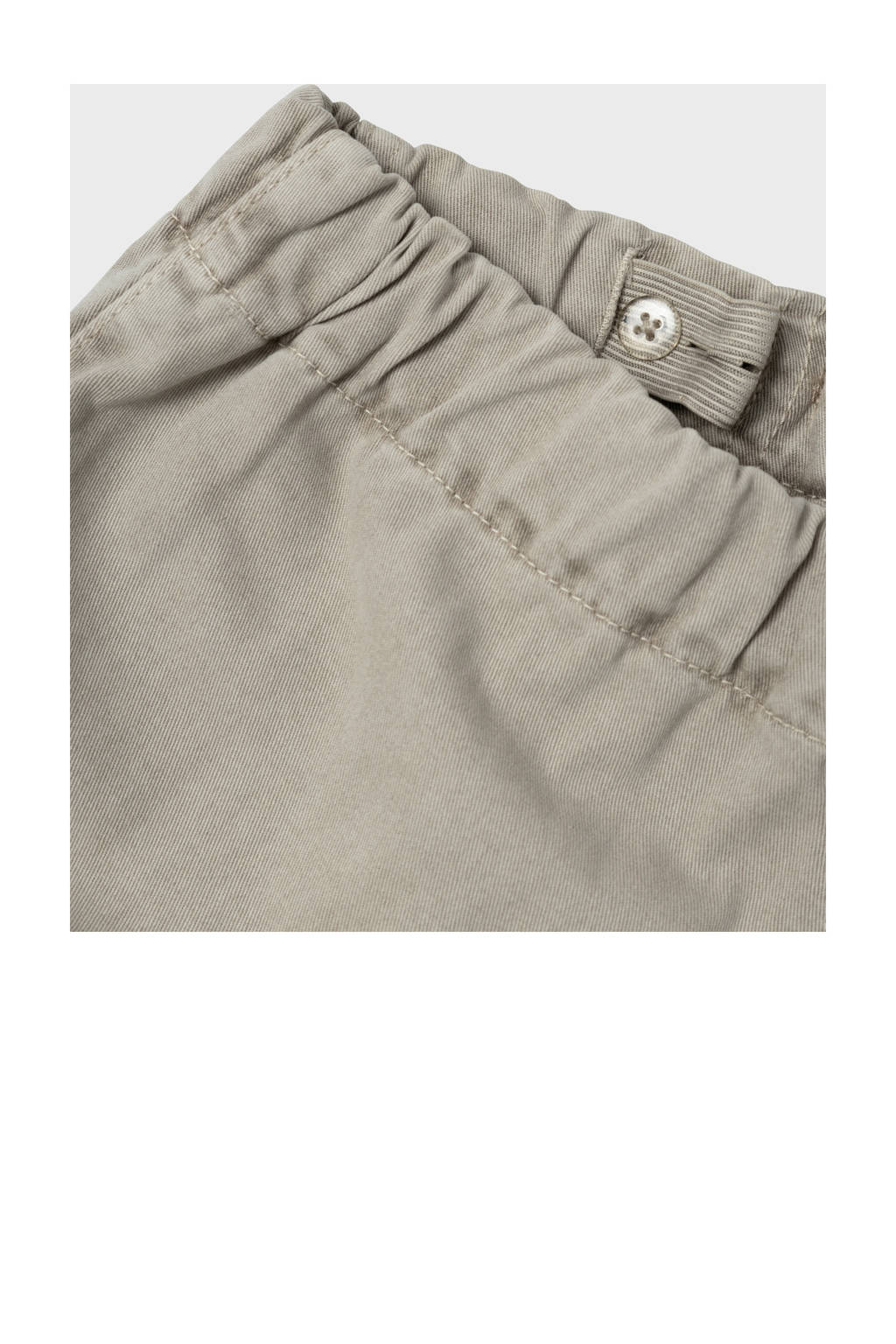 NAME IT tapered fit cargobroek NKMRYAN beige