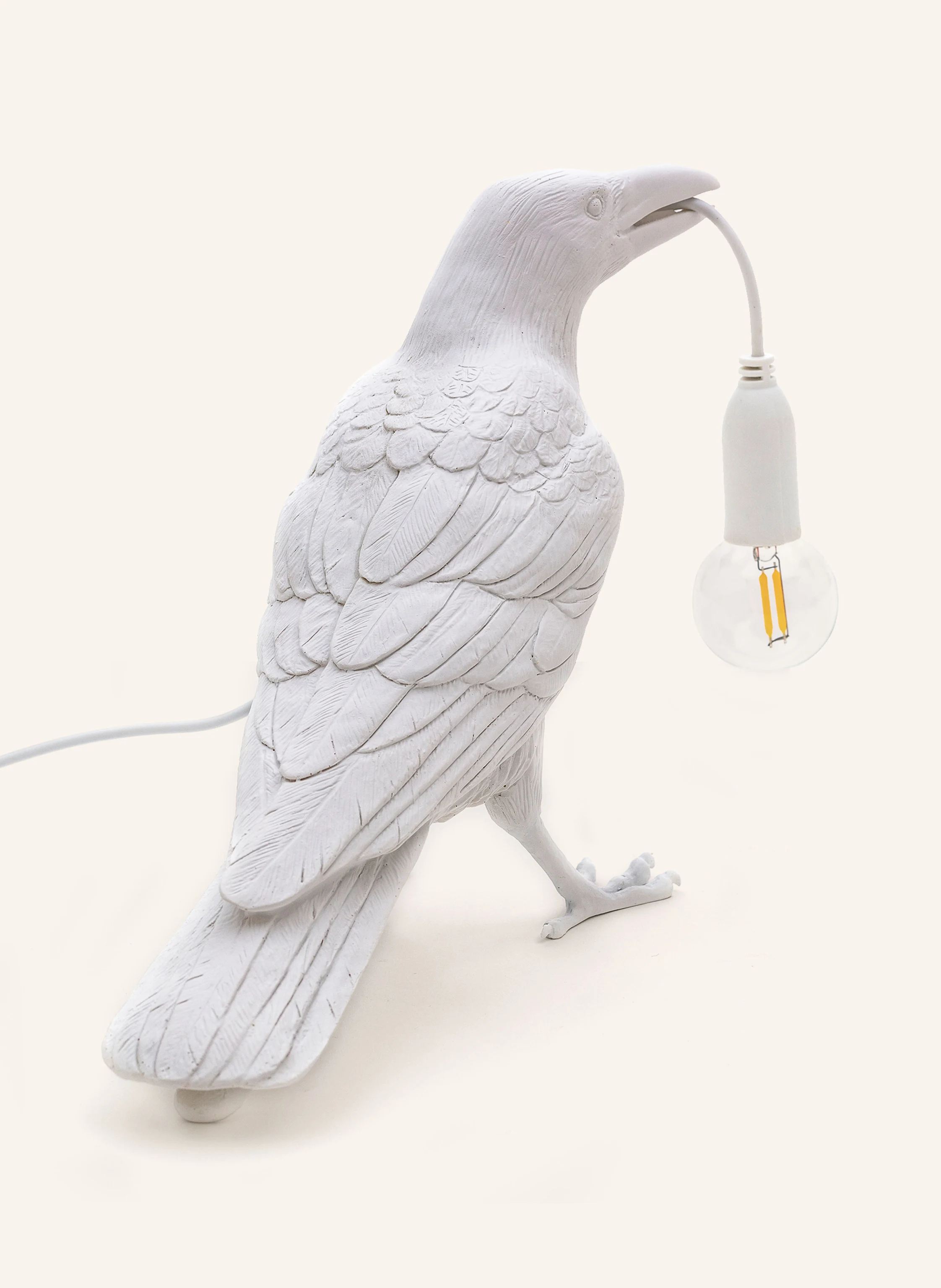 SELETTI Tischleuchte BIRD WAITING