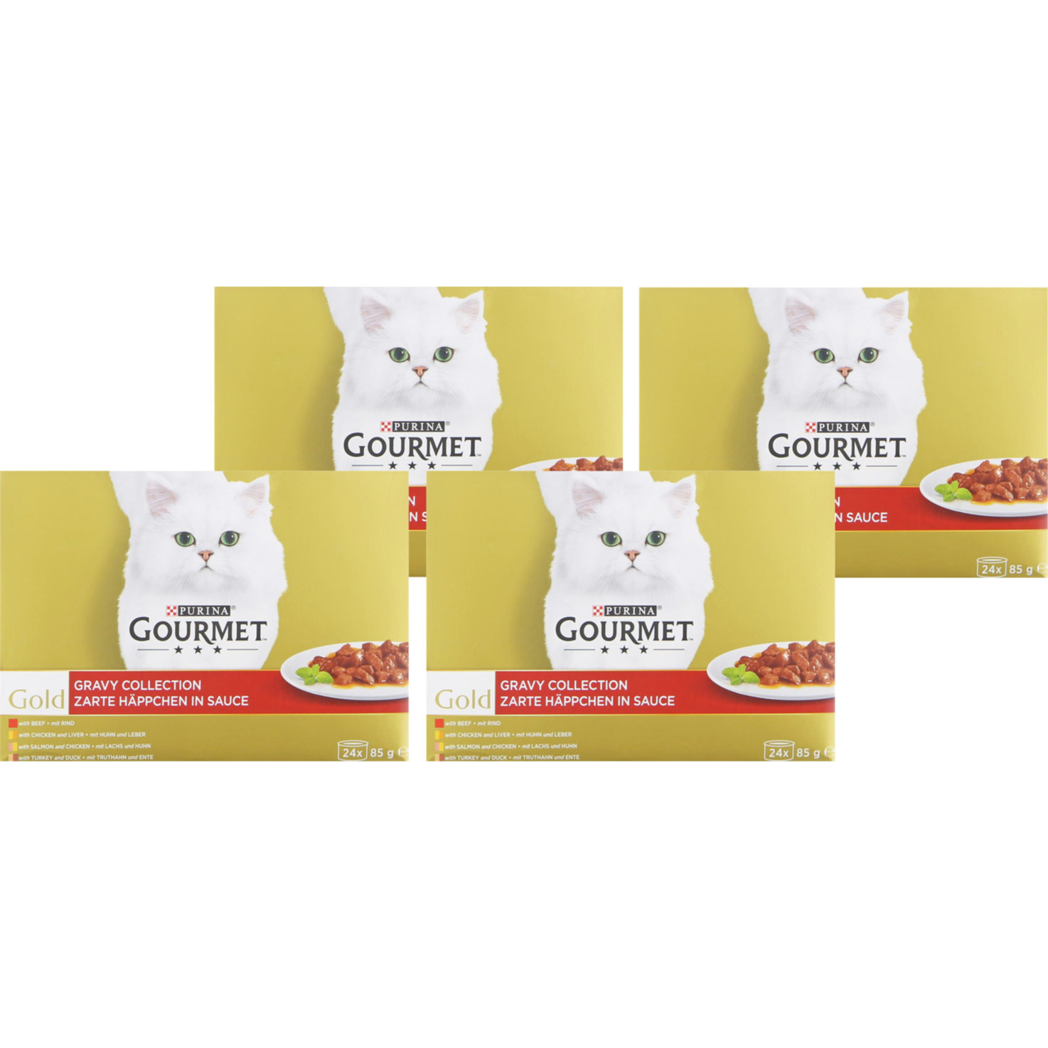 Gourmet Gold Fleisch+Fisch Sauce 96x85g