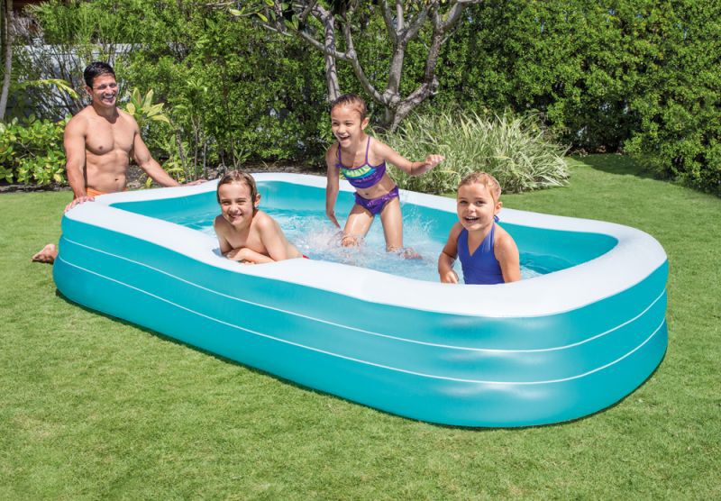 Intex Familiebad - Zwembaden - Blauw - 56x183x305 cm