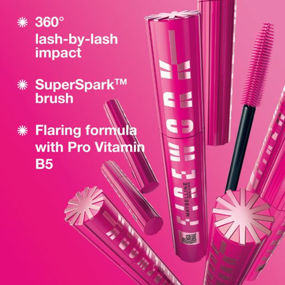 Maybelline Lash Sensational Firework Mascara Black Waterproof10 ml