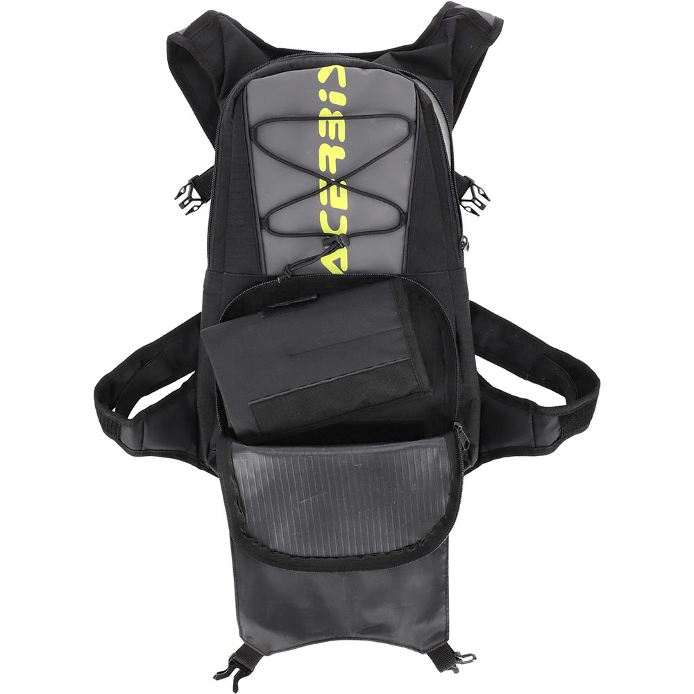 Acerbis - Poche à eau H2O Logo Noir / Gris / Jaune