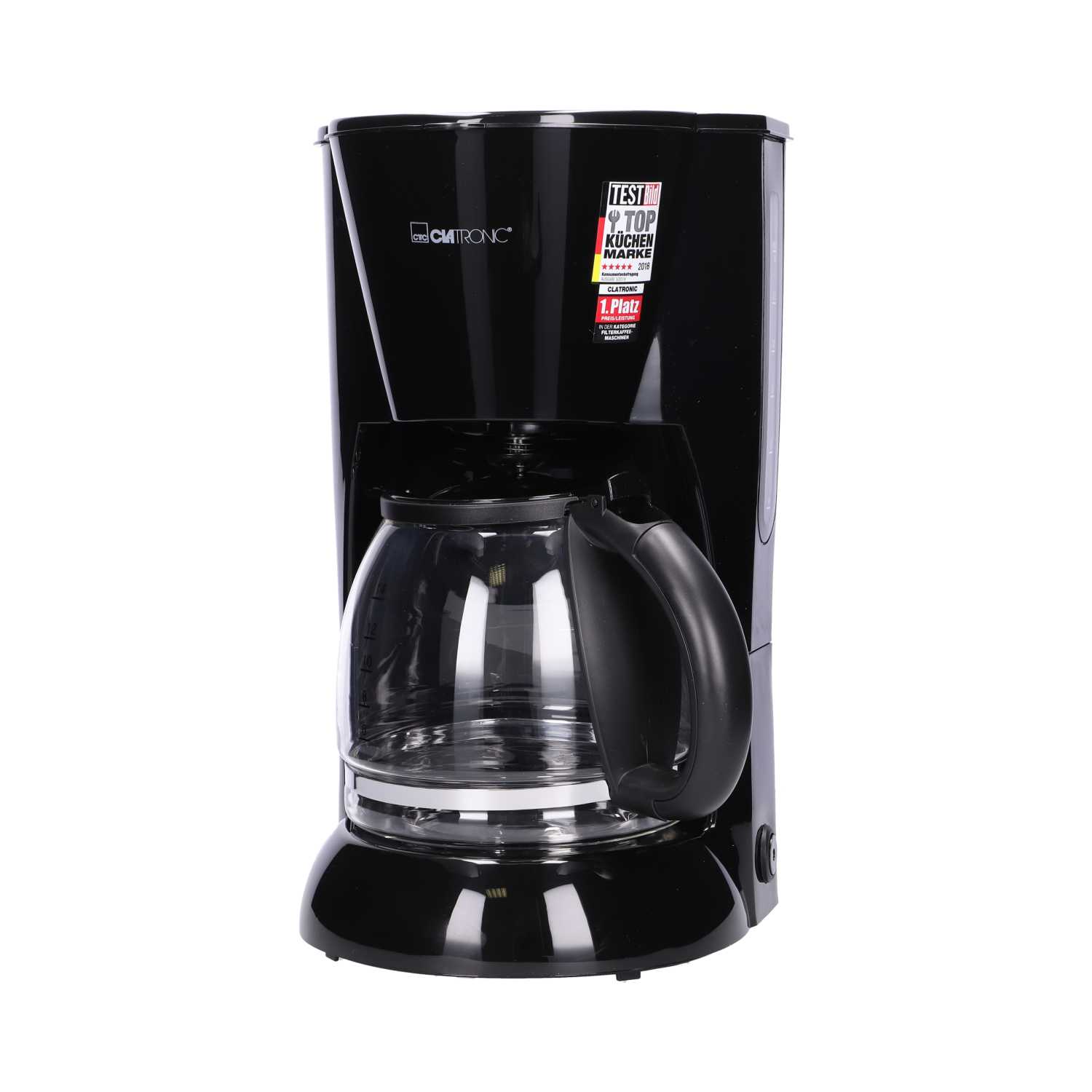 Clatronic Kaffeeautomat KA 3473 für 12–14 Tassen schwarz 900 W
