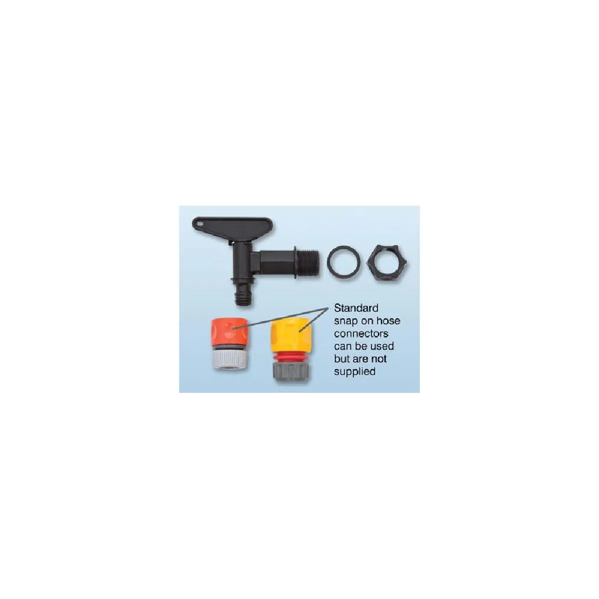 Garland Robinet de remplacement pour récupérateur d'eau