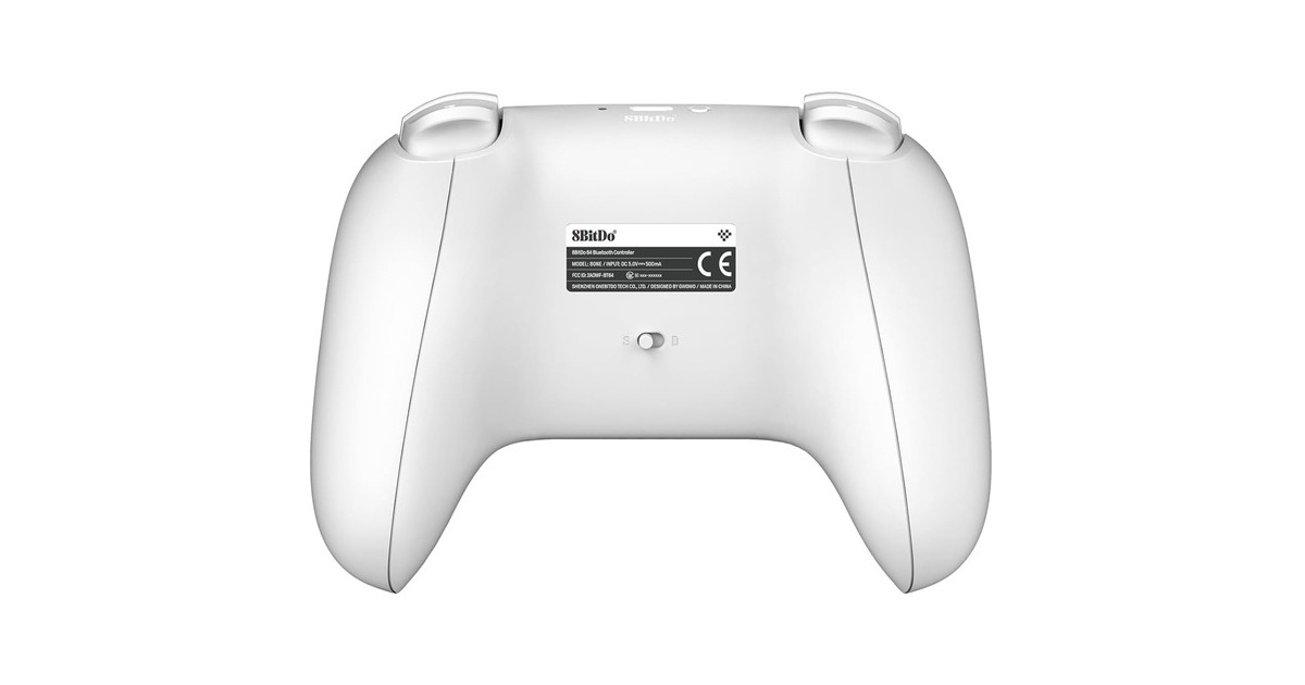 8BitDo64 Bluetooth Controller  (Wit, Analogue 3D, Pc, Nintendo Switch)