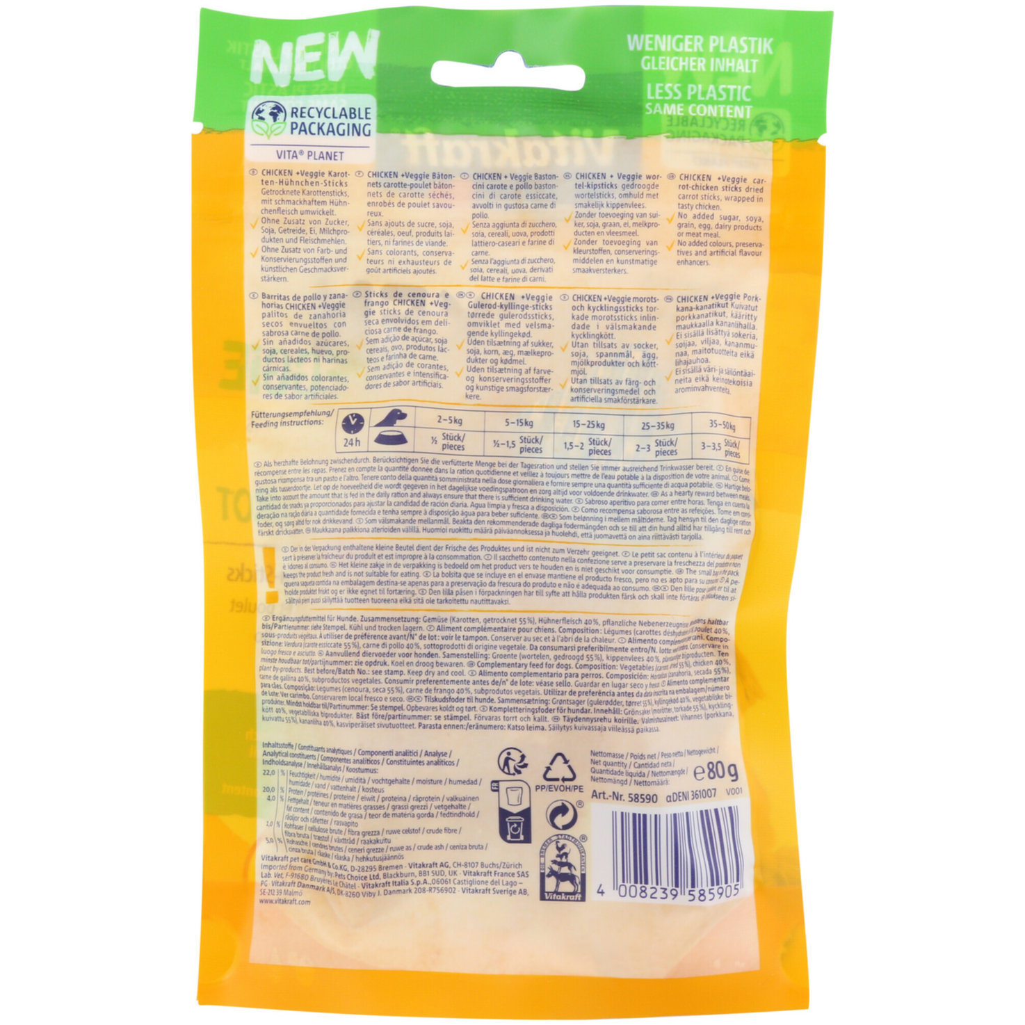 Vitakraft Hundesnack Chicken & Karotten