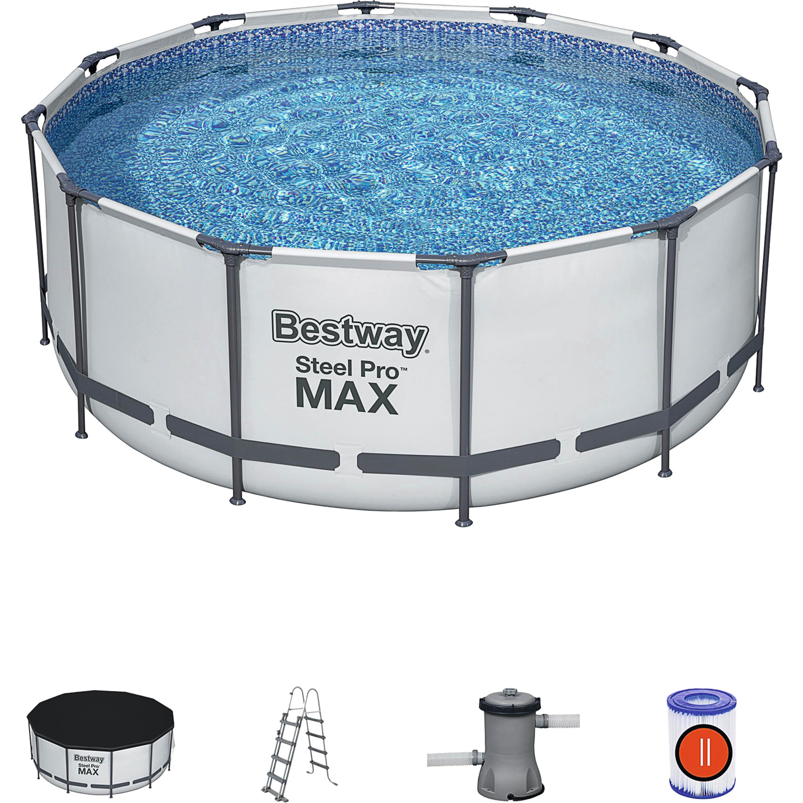 Bestway Pool S-Pro Max Set, 366x122cm