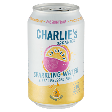 Charlie's Sparkling Water Passievrucht 330ML