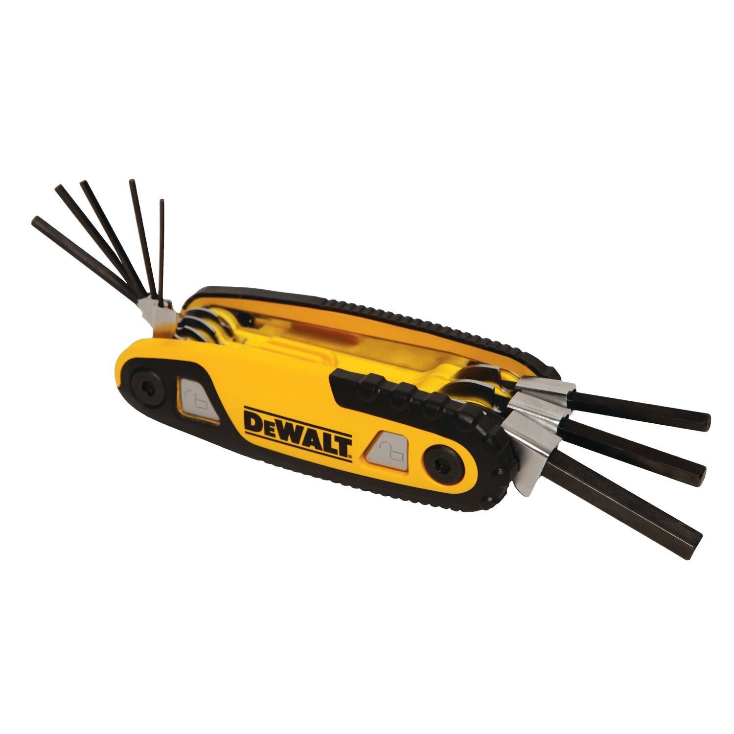 DeWALT DWHT0-70263 Vergrendelbare Stiftsleutelset Hex 8-delig