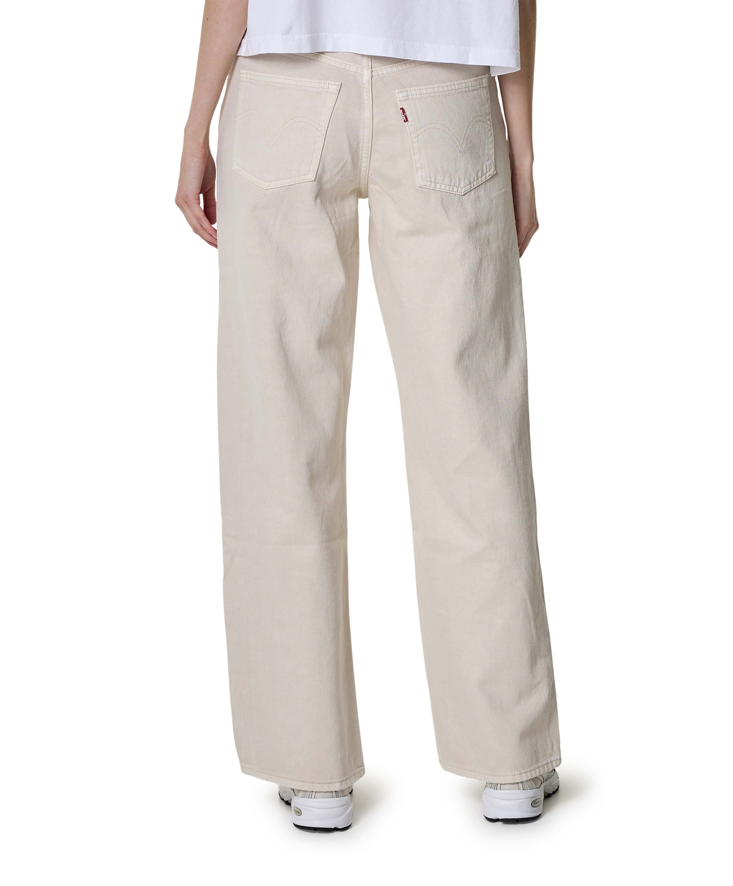 Levi's Low Loose dames jeans beige