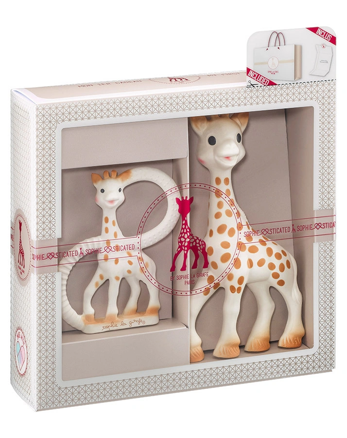 Willkommensgruß-Set No.1 SOPHIE LA GIRAFE® 2-teilig