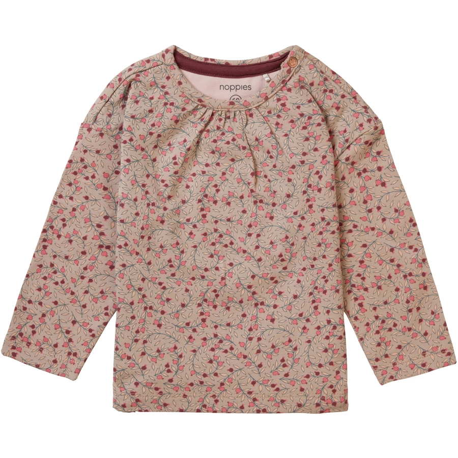 Noppies Langarmshirt Vamo Light Taupe