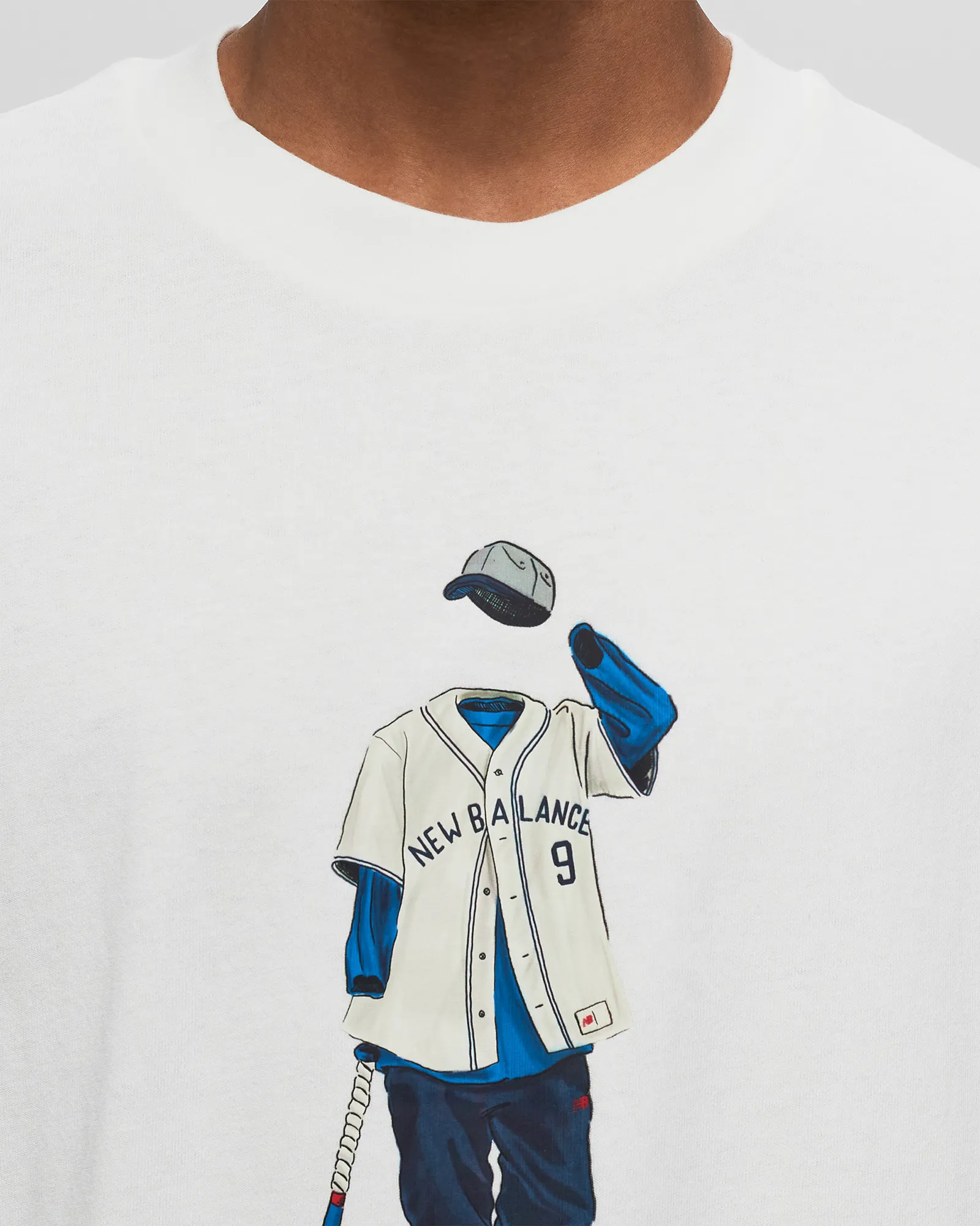 New Balance Athletics Baseball Style Relaxed Tee